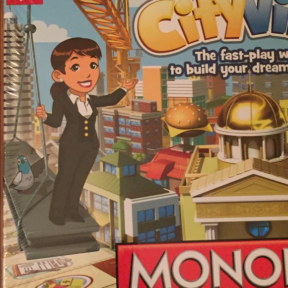 Hasbro Other Monopoly Cityville Games Family Night New City Poshmark